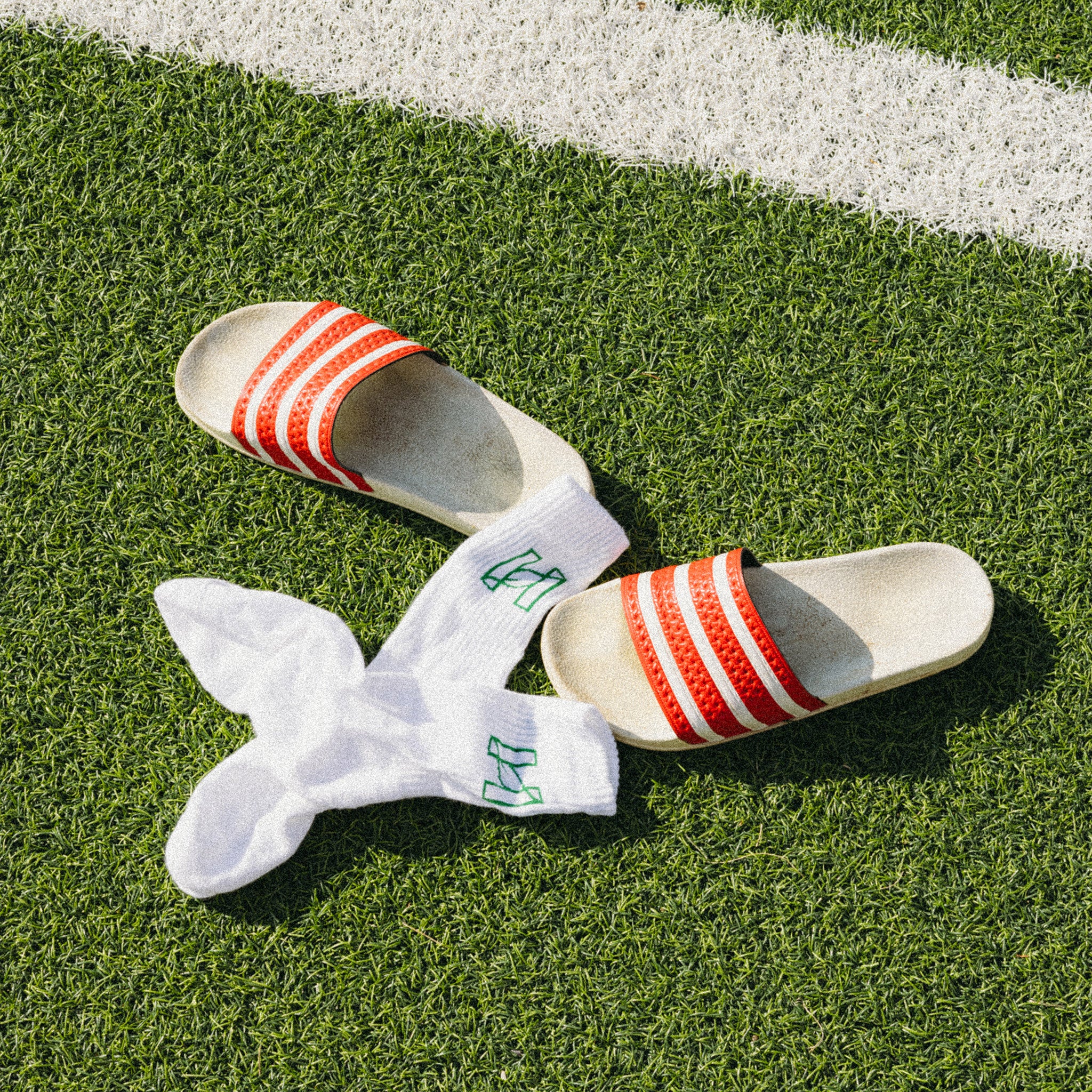 HELIX Logo Socken Grün